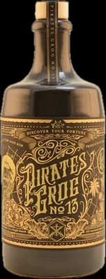 Bouteille de spiritueux : No. 13 de la marque Pirates Grog