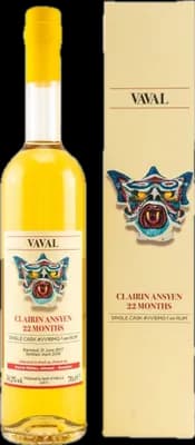 Bouteille de spiritueux : Clairin Ansyen Vaval (Mount Gay Cask) de la marque Vélier