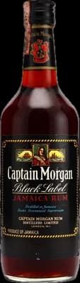 Bouteille de spiritueux : Black Label Jamaica Rum (Old Version) de la marque undefined