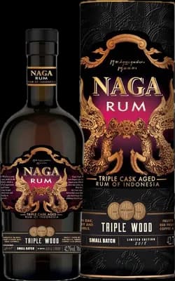 Bouteille de spiritueux : Triple Wood Limited Edition 2018 de la marque Naga