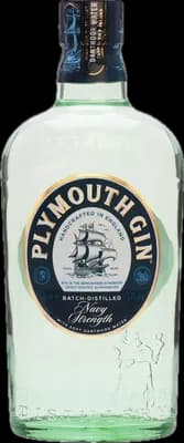 Bouteille de spiritueux : Navy Strength Gin de la marque Plymouth