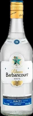 Bouteille de spiritueux : Rhum Blanc 43° de la marque Barbancourt