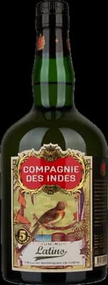 Bouteille de spiritueux : Latino de la marque Compagnie des Indes