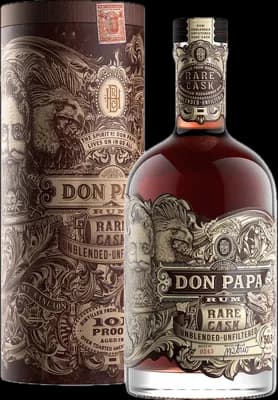 Bouteille de spiritueux : Rye Cask de la marque Don Papa