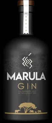 Bouteille de spiritueux : Marula Gin de la marque Marula Gin