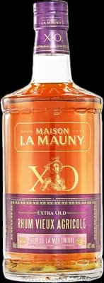 Bouteille de spiritueux : XO de la marque Maison La Mauny
