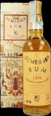 Bouteille de spiritueux : Demerara Rum de la marque Diamond