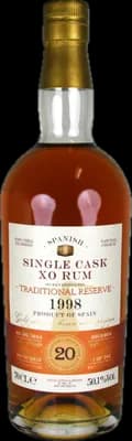 Bouteille de spiritueux : Single Cask XO Rum - Traditional Reserve de la marque The Whisky Cask Company