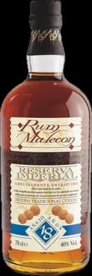 Bouteille de spiritueux : Reserva Imperial 18 Years de la marque Malecón