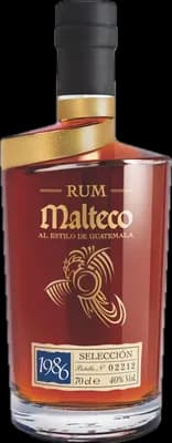 Bouteille de spiritueux : Malteco Seleccion de la marque Bodegas de America S.A