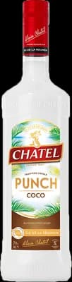 Bouteille de spiritueux : Punch Coco de la marque Chatel