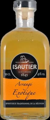Bouteille de spiritueux : Arrangé Exotique de la marque Isautier