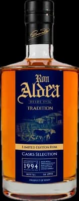 Bouteille de spiritueux : Tradition 1994 de la marque Ron Aldea