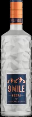 Bouteille de spiritueux : 9 Mile Vodka de la marque 9 Mile