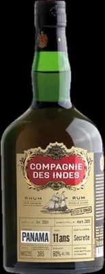 Bouteille de spiritueux : Panama 11 Ans Cask Strength – Single Cask (Danemark Only) de la marque Compagnie des Indes