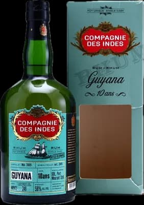 Bouteille de spiritueux : Guyana (Bottled for Denmark) de la marque Port Mourant