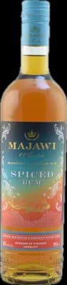 Bouteille de spiritueux : Spiced Rum de la marque Majawi