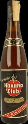 Bouteille de spiritueux : 7 Años Añejo 90's de la marque Havana Club