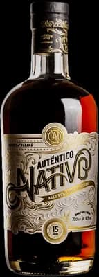Bouteille de spiritueux : 15 Años Special Reserve de la marque Auténtico Nativo