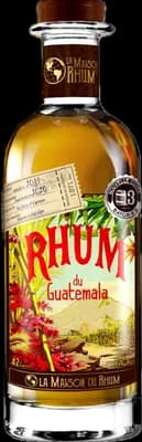 Bouteille de spiritueux : Rhum du Guatemala Solera de la marque La Maison du Rhum