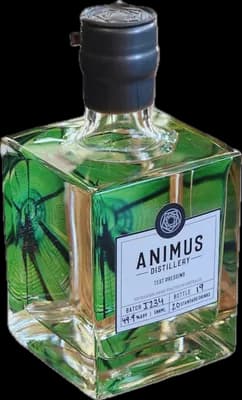 Bouteille de spiritueux : Pandan Gin de la marque Animus
