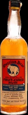 Bouteille de spiritueux : Extra Special Very Old Fruit-Cured Rum 1960s de la marque Russian Bear