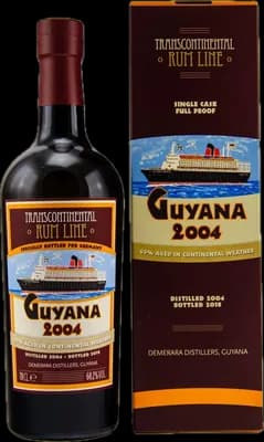 Bouteille de spiritueux : Guyana 2004 (Single Cask Full Proof) de la marque Transcontinental Rum Line