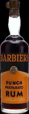 Bouteille de spiritueux : Punch Preperato Rum 1950s de la marque Barbieri