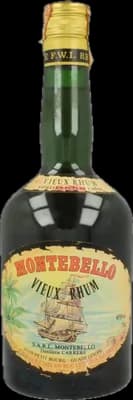 Bouteille de spiritueux : Vieux Rhum de la marque Montebello