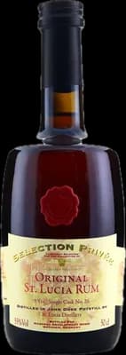 Bouteille de spiritueux : The Selection Privée de la marque Saint Lucia Distillers