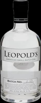 Bouteille de spiritueux : Leopold's American Small Batch Gin de la marque undefined
