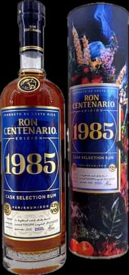 Bouteille de spiritueux : 1985 Cask Selection de la marque Centenario