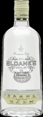 Bouteille de spiritueux : Dry Gin de la marque Sloane's