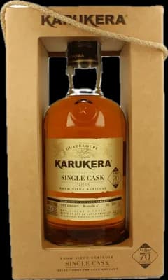 Bouteille de spiritueux : Single Cask de la marque Karukera