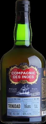Bouteille de spiritueux : Trinidad de la marque Compagnie des Indes