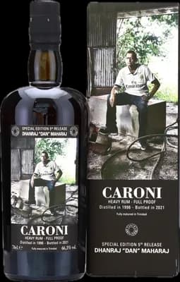 Bouteille de spiritueux : 5th Employees Dhanraj „Dan“ Maharaj de la marque Caroni