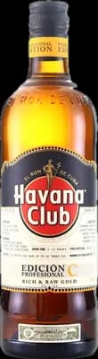 Bouteille de spiritueux : Edición Profesional C de la marque Havana Club