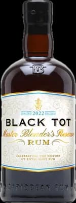 Bouteille de spiritueux : Master Blenders Reserve 2022 de la marque Black Tot Rum