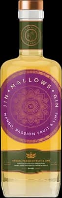 Bouteille de spiritueux : Mango, Passion Fruit & Lime de la marque Mallows Gin
