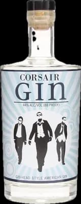 Bouteille de spiritueux : American Gin de la marque Corsair