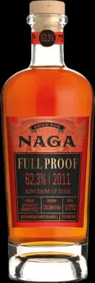Bouteille de spiritueux : Full Proof 62,3% 2011 de la marque Naga