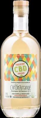 Bouteille de spiritueux : Punch au Rhum CBD Harlequin de la marque L'Arôm'Arrangé