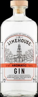 Bouteille de spiritueux : Aromatic Gin de la marque Limehouse