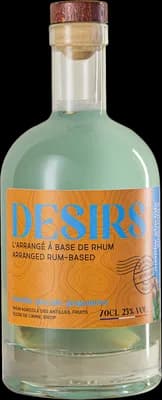 Bouteille de spiritueux : DESIRS - Menthe Glaciale Gingembre de la marque Rhum Désirs