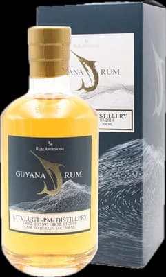Bouteille de spiritueux : Guyana Rum de la marque Rum Artesanal