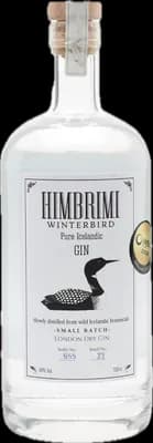 Bouteille de spiritueux : Winterbird London Dry Gin de la marque Himbrimi