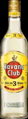 Bouteille de spiritueux : 3 Años de la marque Havana Club