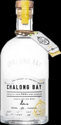 Bouteille de spiritueux : White Rum Infused with Lime de la marque Chalong Bay