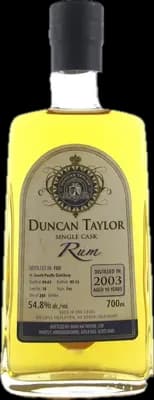 Bouteille de spiritueux : Single Cask Rum 2003 Aged 10 Years (South Pacific Distillery) de la marque Duncan Taylor