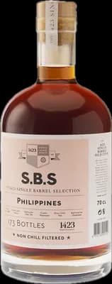 Bouteille de spiritueux : Philippines de la marque S.B.S